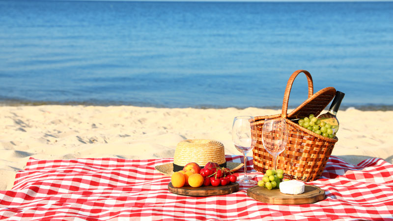 Pranzo in spiaggia? Sì, grazie!