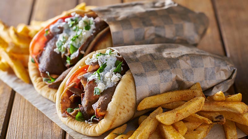 ricette greche gyros