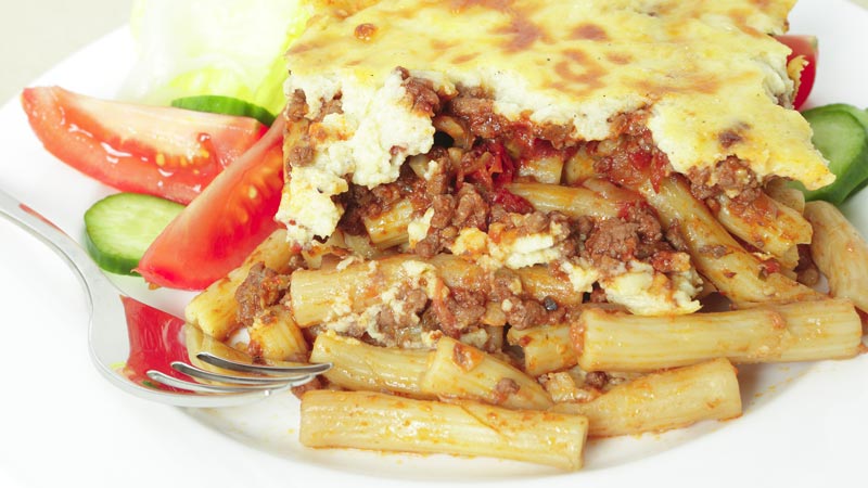 ricette greche pastitsio