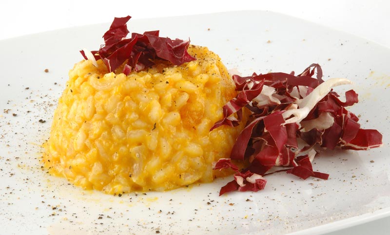 zucca 17 radicchio risotto