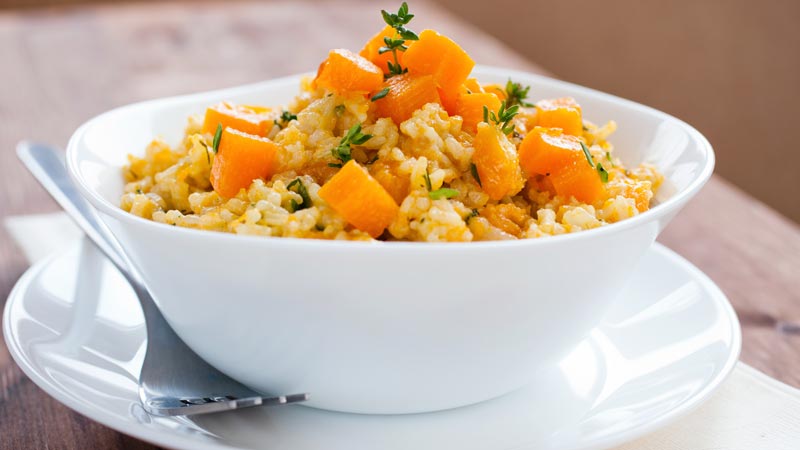 zucca 6 risotto