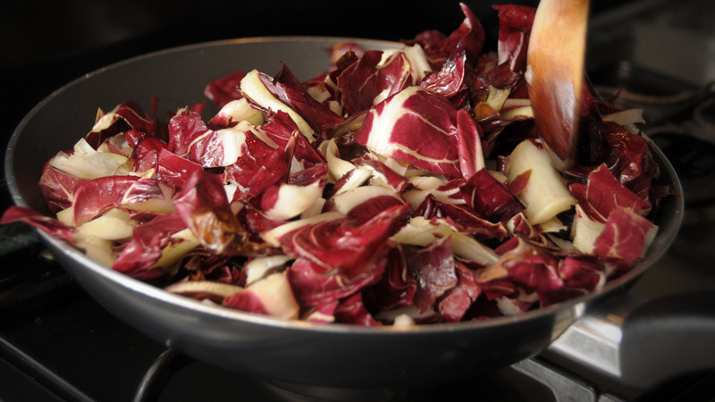 radicchio in padella