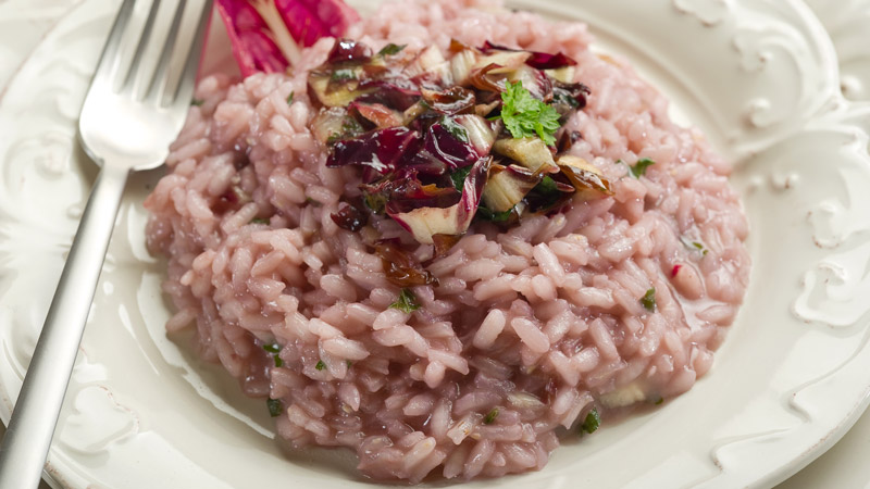 radicchio risotto