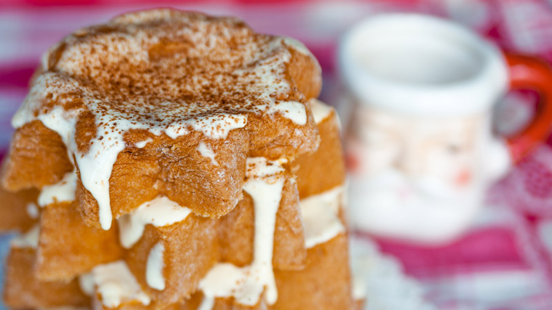 pandoro con creme