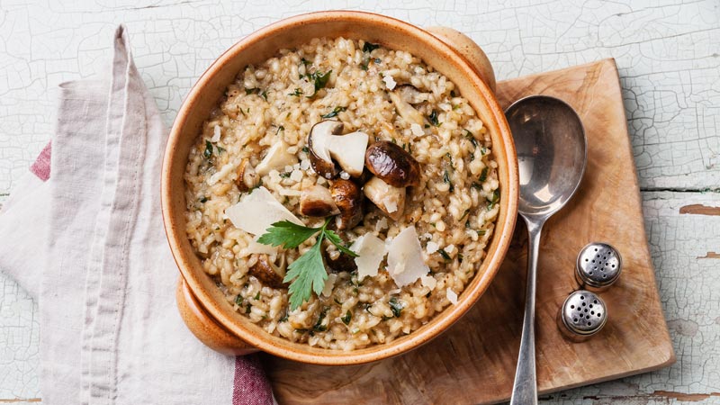 risotto ai funghi