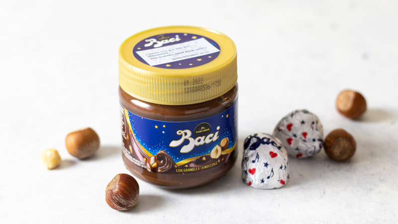 crema spalmabile baci perugina dettaglio