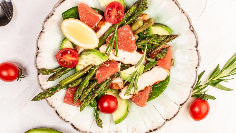 insalata di asparagi