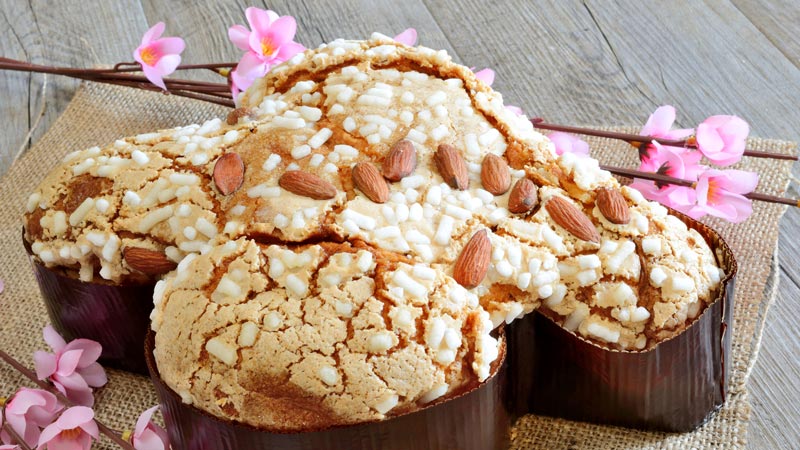 colomba fiori