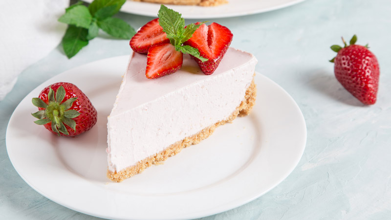 cheesecake fragole