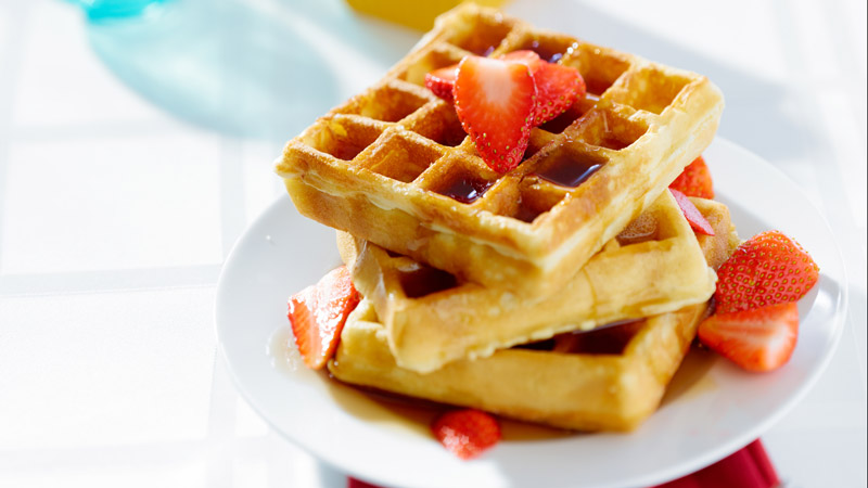 fragole waffle