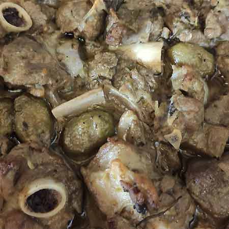 Agnello abruzzese con patate