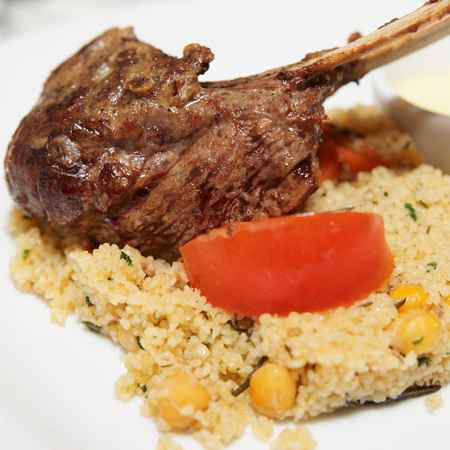 Agnello con cous cous