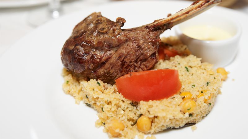 Agnello con cous cous