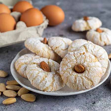 Amaretti morbidi al limone