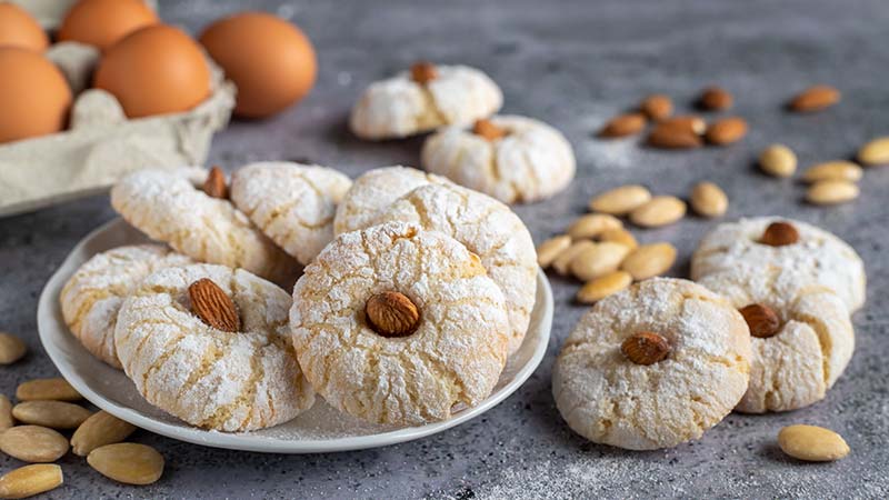 Amaretti morbidi al limone