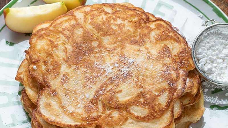 Apfelpfannkuchen pancake alle mele