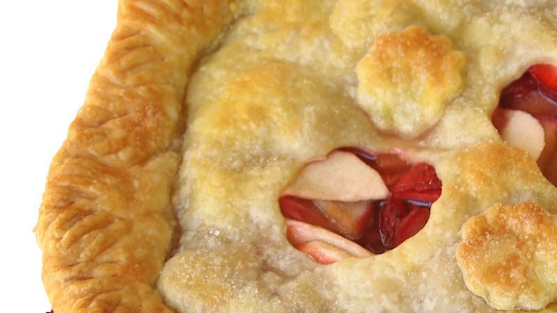 Apple pie mele e fragole vegan