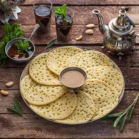 Baghrir (crepes marocchine)