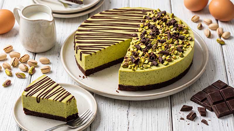 Bavarese al pistacchio