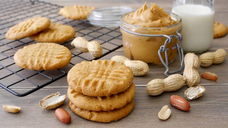 Biscotti al burro di arachidi