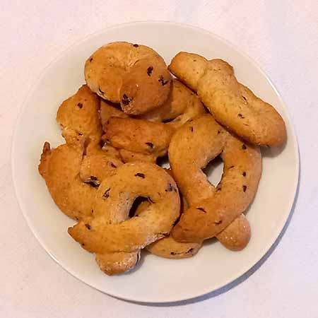 Biscotti al farro con gocce di cioccolato