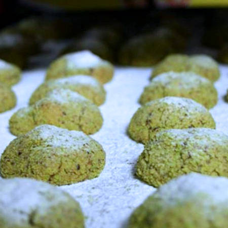 Biscotti al pistacchio morbidi