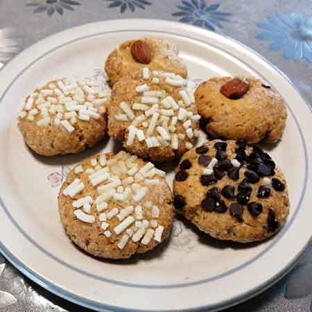 Biscotti alle mandorle e farina di ceci