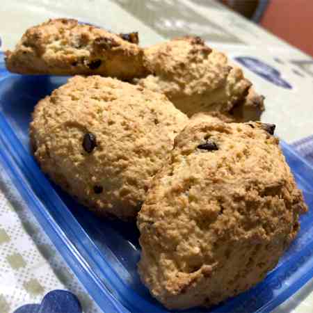 Biscotti con Okara (polpa di mandorle)