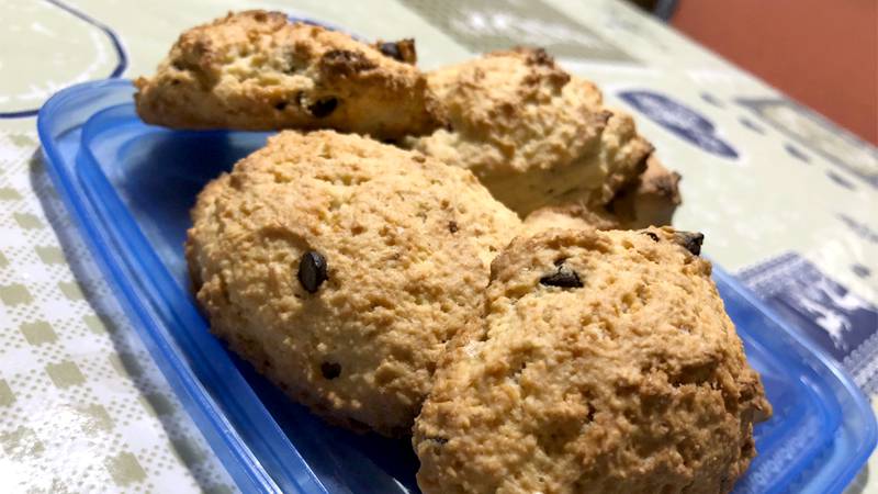 Biscotti con Okara (polpa di mandorle)