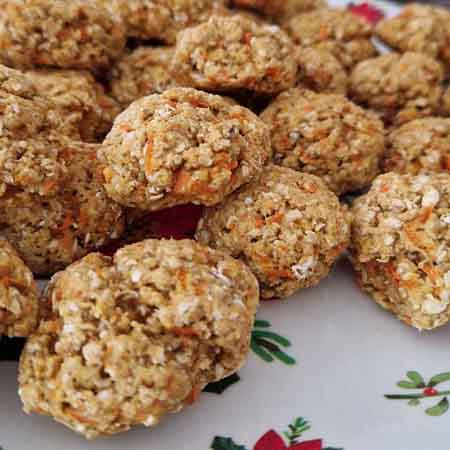 Biscotti di avena e carote