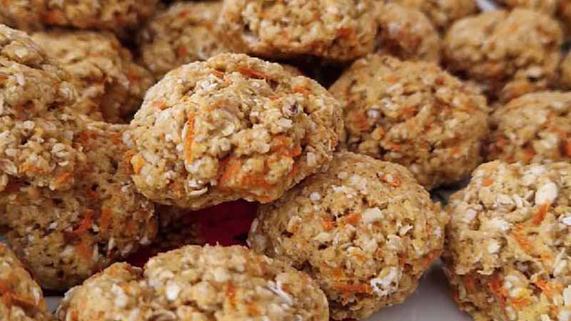 Biscotti di avena e carote