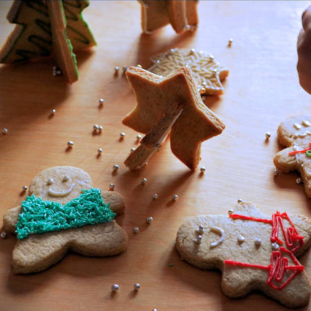 Biscotti di frolla all'olio EVO e agrumi