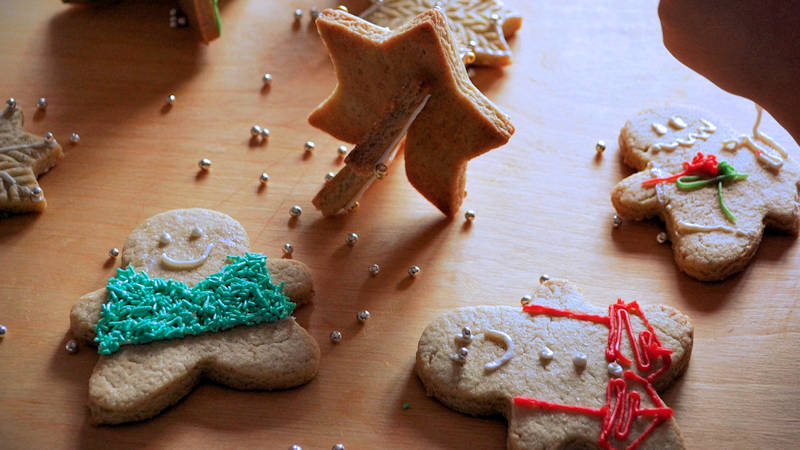 Biscotti di frolla all'olio EVO e agrumi