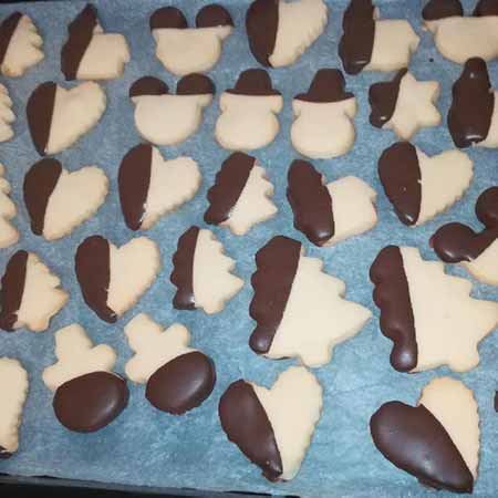 Biscotti di Natale al burro