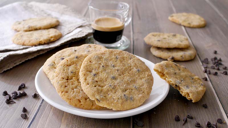 Biscotti Integrali Con Gocce Di Cioccolato Ricette Bimby