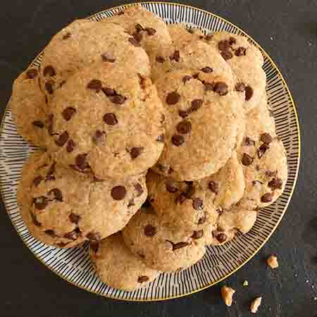 Biscotti integrali senza zucchero