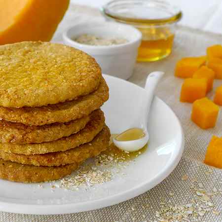 Biscotti leggeri alla zucca