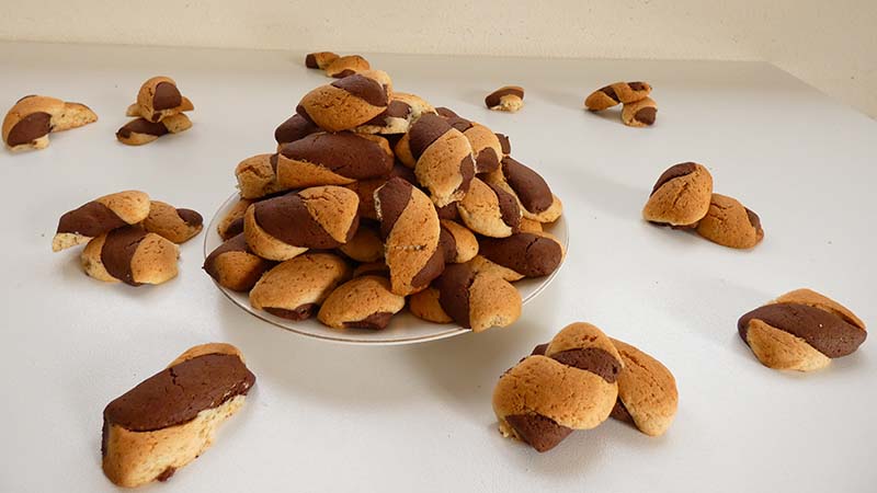 Biscotti panna e cacao