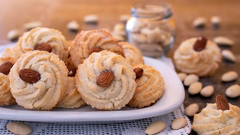 Biscotti pasta di mandorle