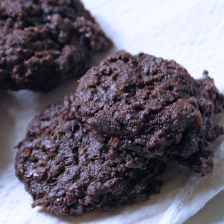 Biscotti riso e cioccolato