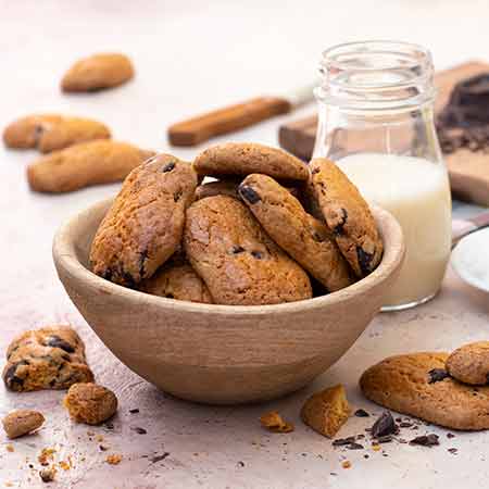 Biscotti rustici al cioccolato