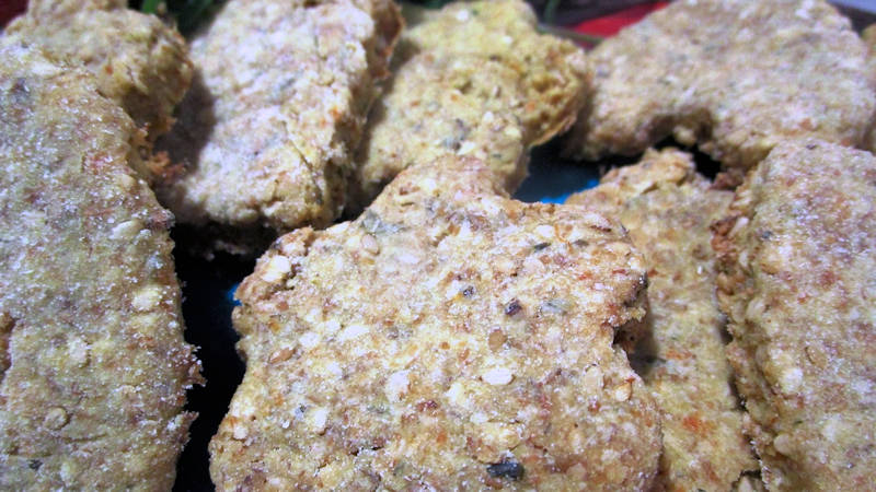 Biscotti salati di grano saraceno