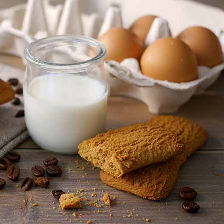 Biscotti semplici al caffè