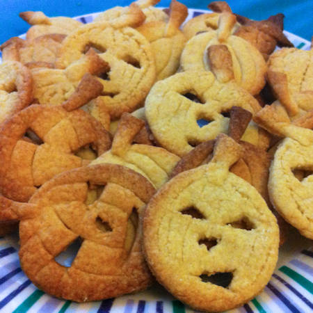 Biscotti vegan di Halloween