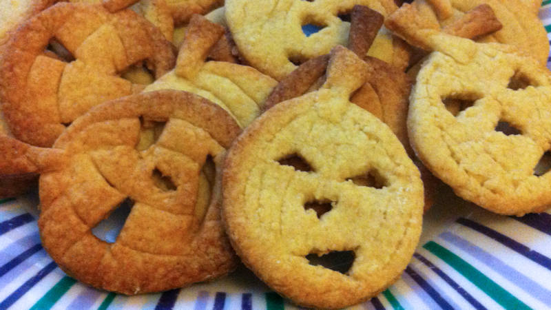 Biscotti vegan di Halloween