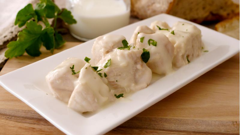 Bocconcini di pollo al latte