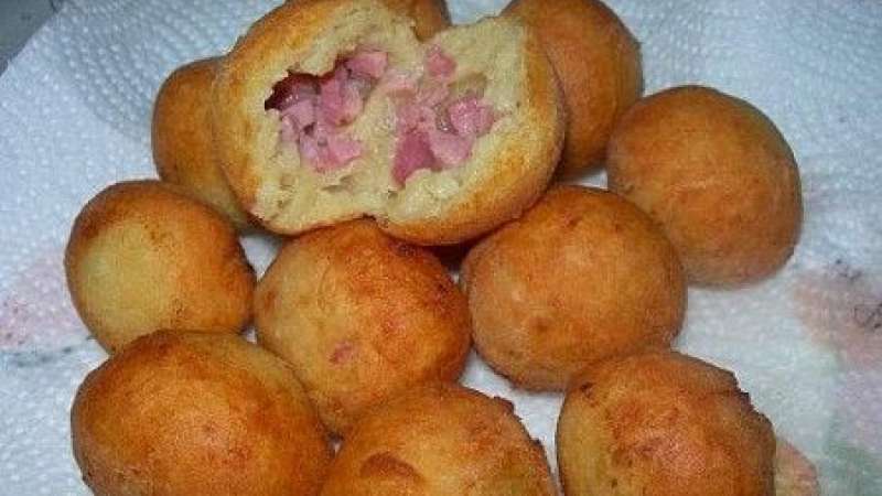 Bomboloni salati fritti