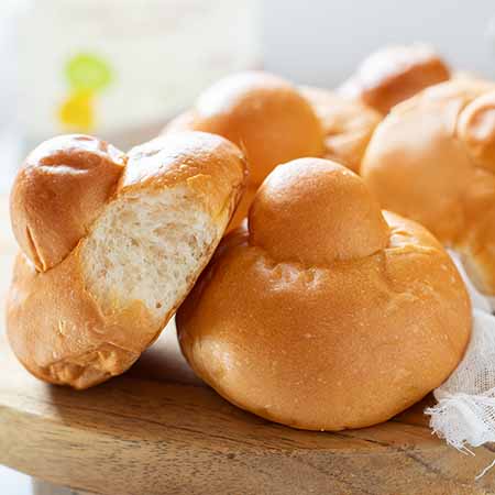 Brioche col tuppo senza glutine