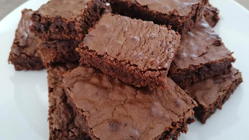 Brownies al cioccolato al latte