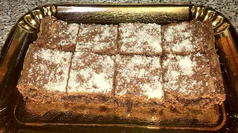 Brownies cocco e cioccolato